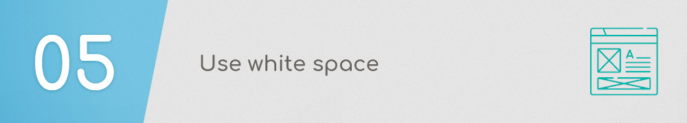 Association Website Best Practices: Use white space