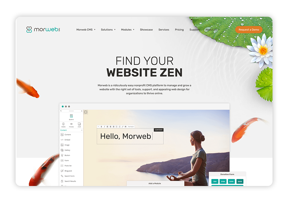 Morweb is a membership website platform with intuitive design and no coding required. 