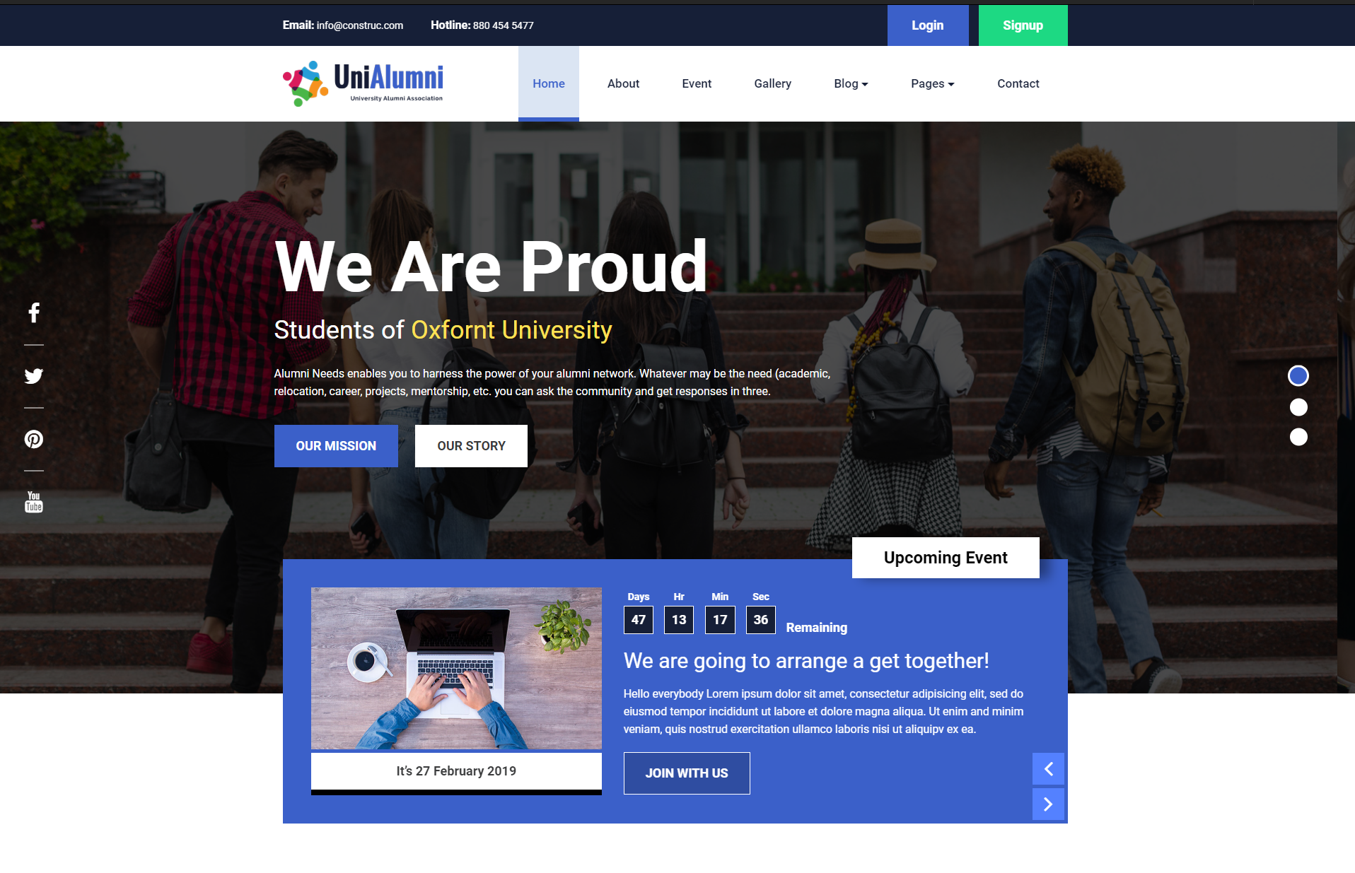 top 9 nonprofit website templates for all organizations community template