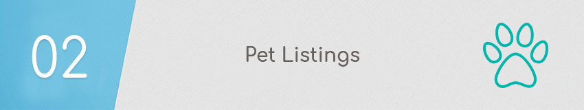 Best humane society best practice: Pet listings 