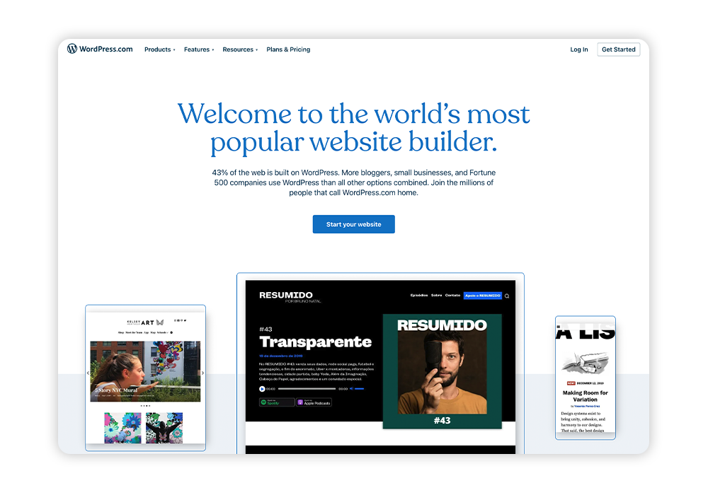 WordPress is a popular open source membership website builder. 